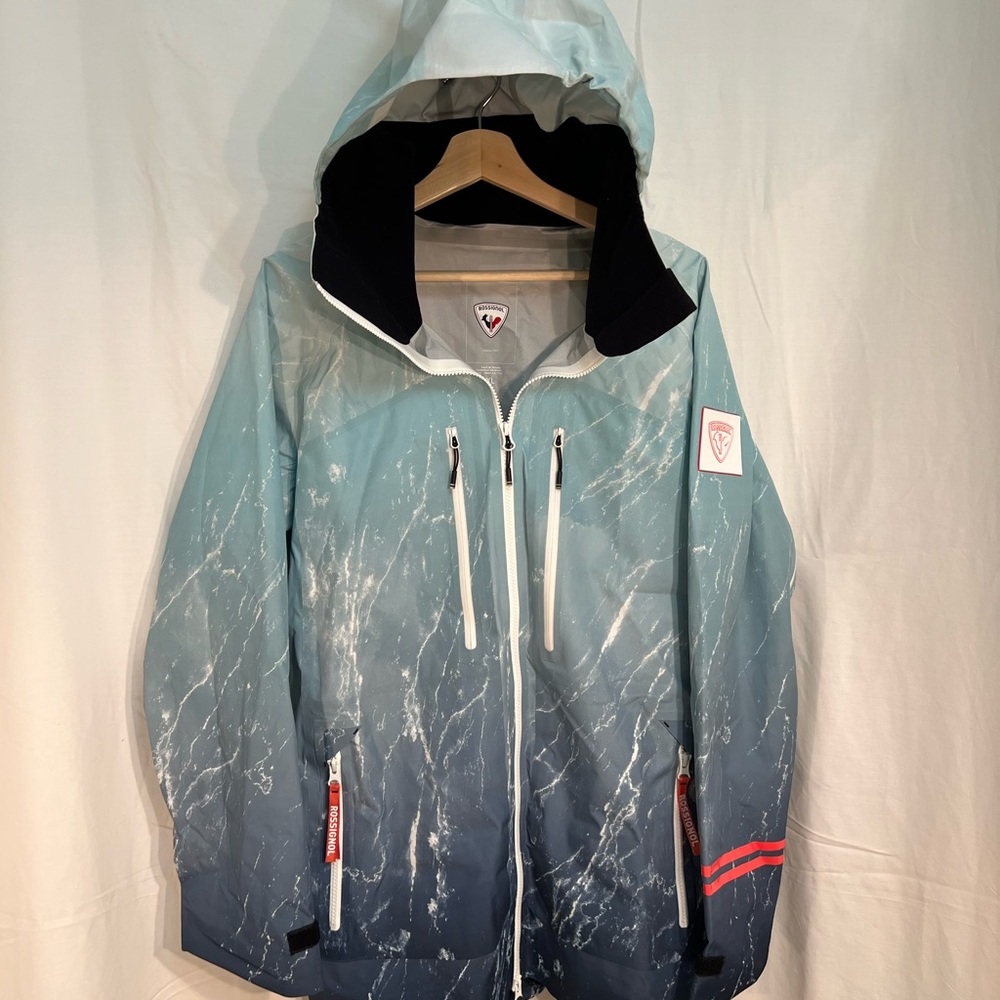 Rossignol Women’s Atelier S Ride Free Ski Jacket Marble Blue - Size XL